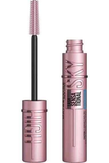 crecimiento pestañas mascara de pestañas maybelline sky high